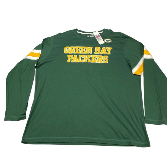 Green Bay Packers NFL Team Apparel Long Sleeve Shirt Men 2XL - Picture 12 of 16